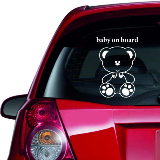 Αυτοκόλλητο αυτοκινήτου - Baby on board 24